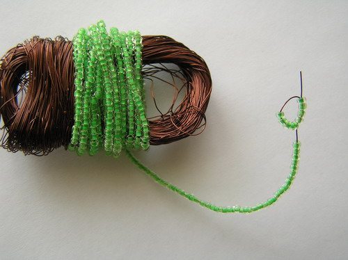 кактус из бисера схемы плетения.