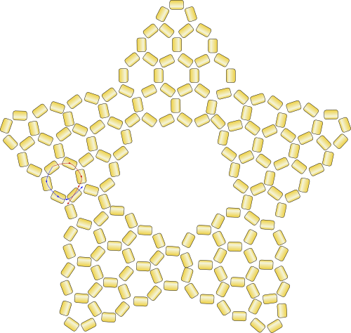 Схема плетения звезды