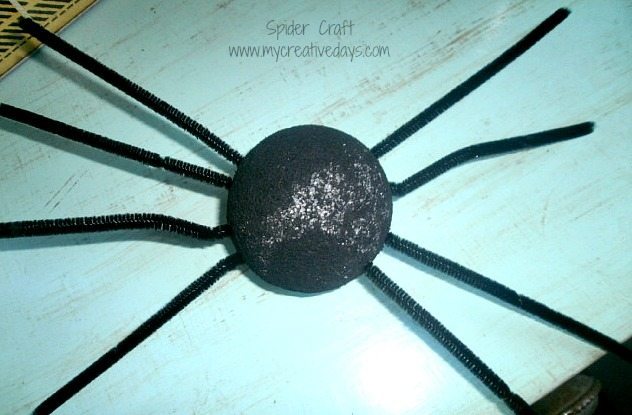 Весёлый паук из бисера: мастер-класс 1
