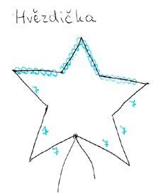 схема плетения звезды