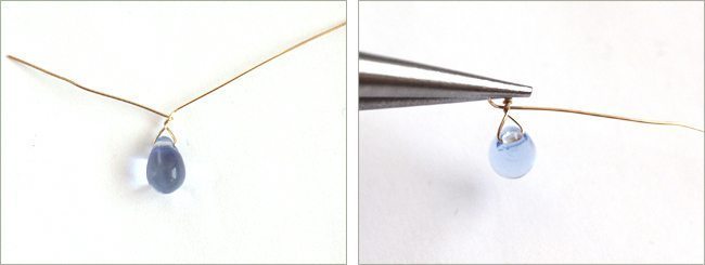 Процесс плетения длинных сережек-7