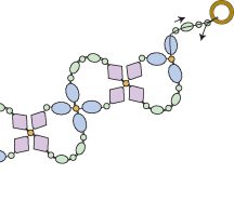 Цветочное ожерелье из бисера схема 11