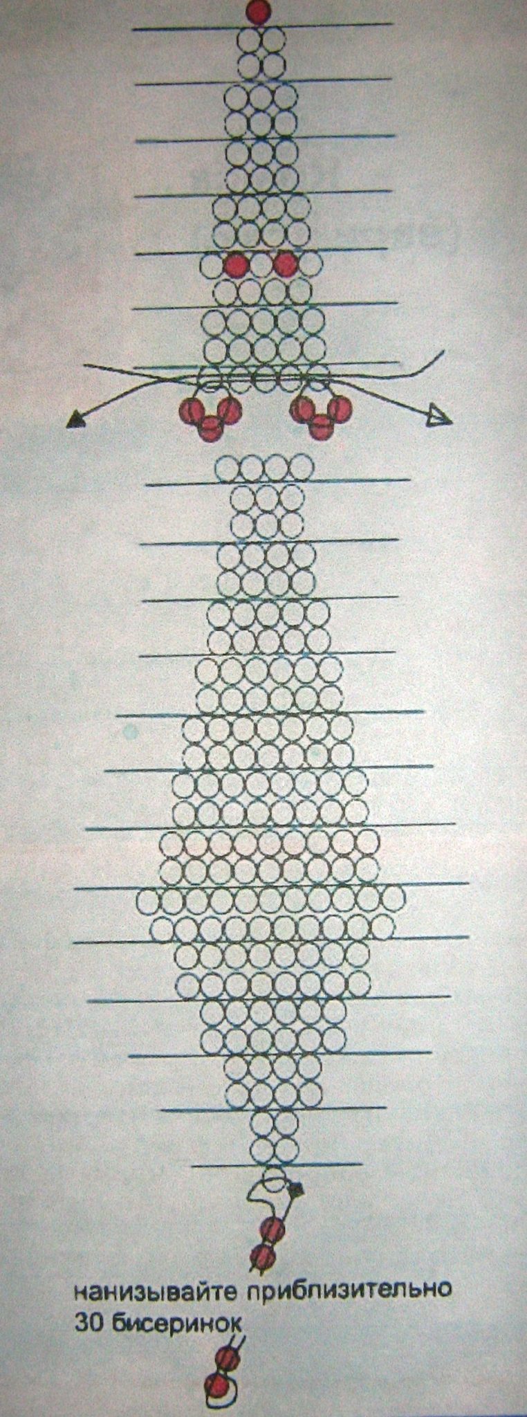 Схема из бисера крыска