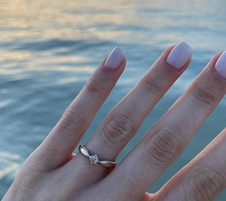 украшения белое золото