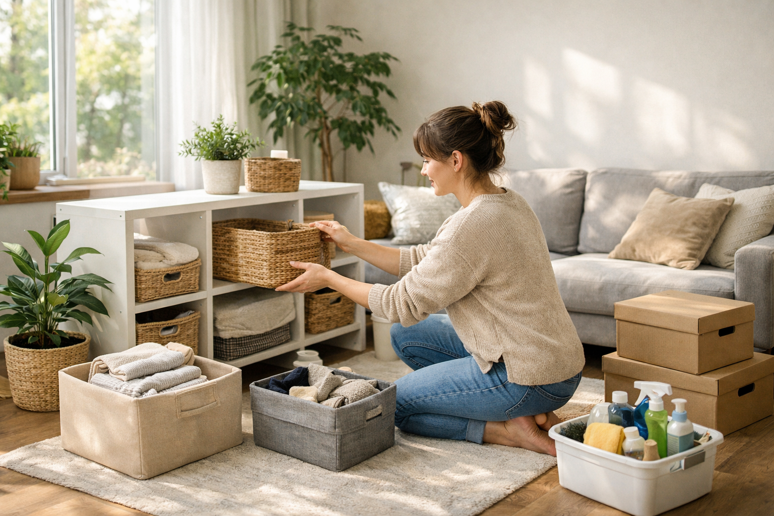 весенняя уборка быстро