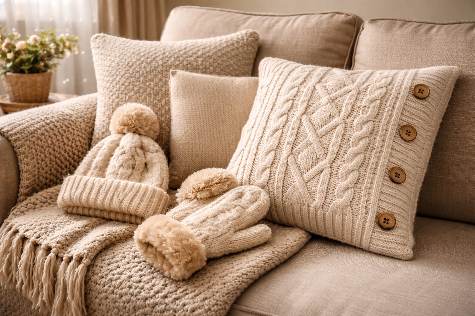 использовать старый свитер